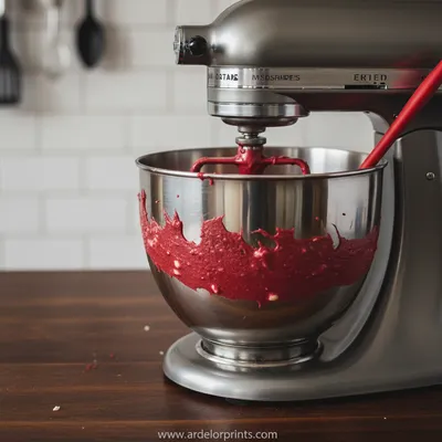 Red Velvet Cookies Recipe - Festive Baking Treat - ingredients preparation