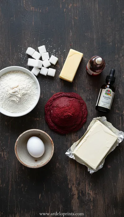 Red Velvet Cookies Recipe - Festive Baking Treat - cooking process