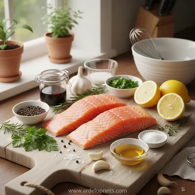 Salmon Marinade Easy Flavorful Recipe - cooking process