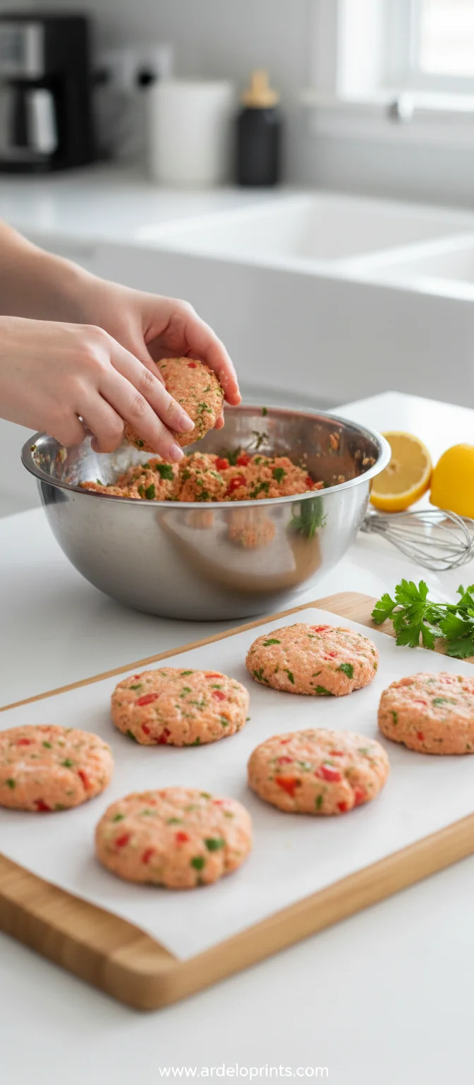 Salmon Patties With Homemade Tartar Sauce - feature image