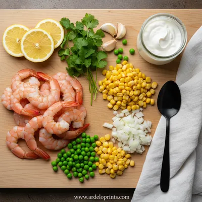 Shrimp and Corn Soup Recipe - cooking process