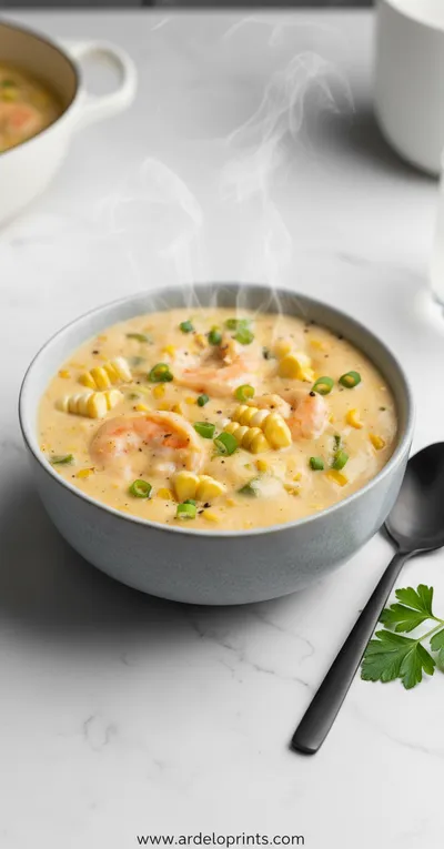 Shrimp and Corn Soup Recipe