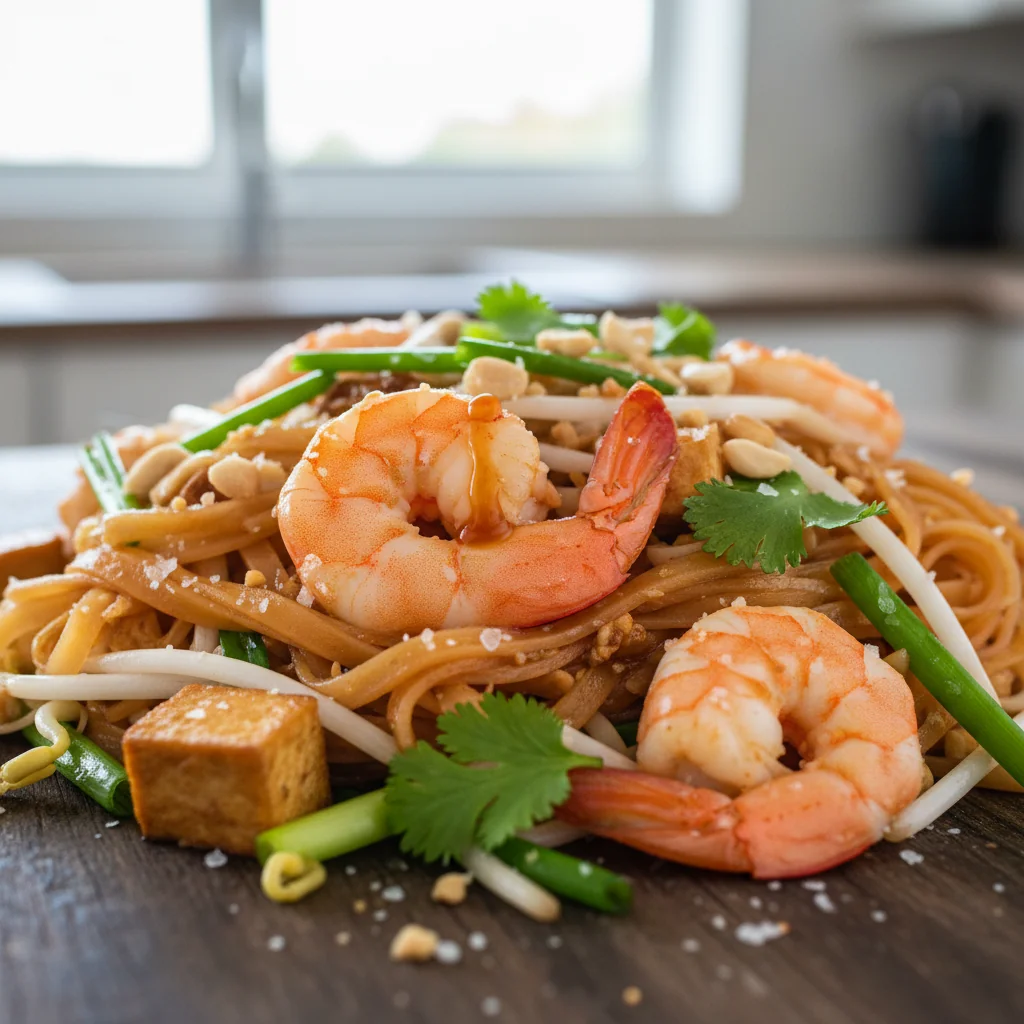 Shrimp Pad Thai – Easy 30-Minute Recipe - feature image