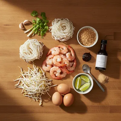 Shrimp Pad Thai – Easy 30-Minute Recipe - cooking process