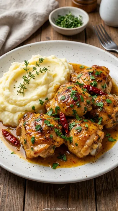 Slow Cooker Garlic Butter Chicken: Easy Dinner - ready to serve