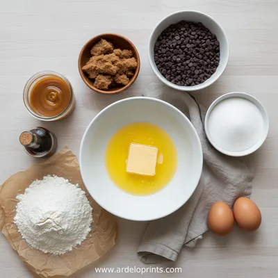 Slutty Brownies – Moist, Gooey Delight - cooking process