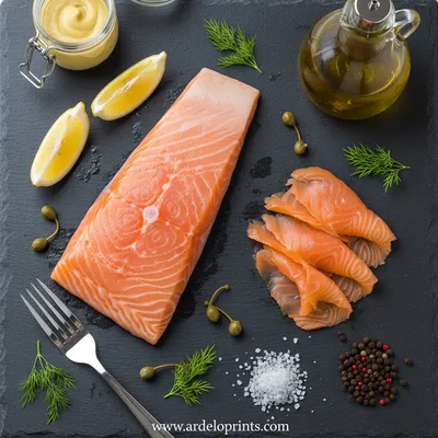 Smoked Salmon Recipe – Simple & Delicious - cooking process