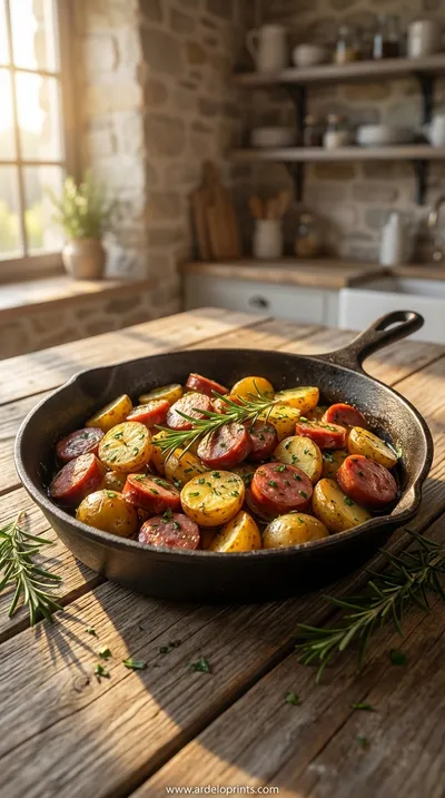 Smoked Sausage and Potatoes Recipe - Easy Meal Idea