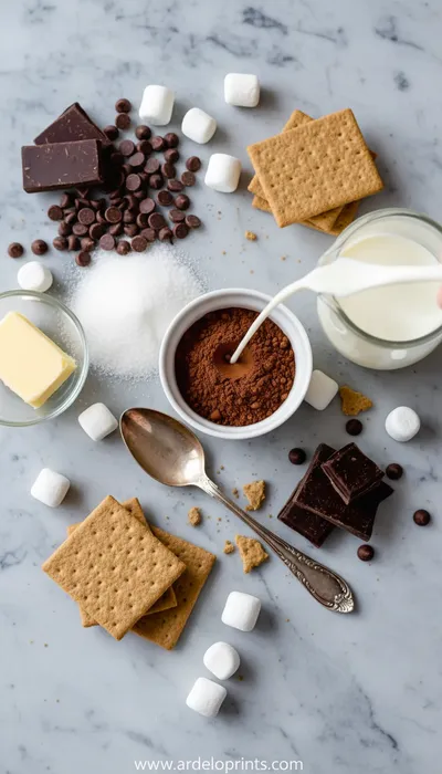 Smores Hot Chocolate – Easy Cozy Treat - cooking process