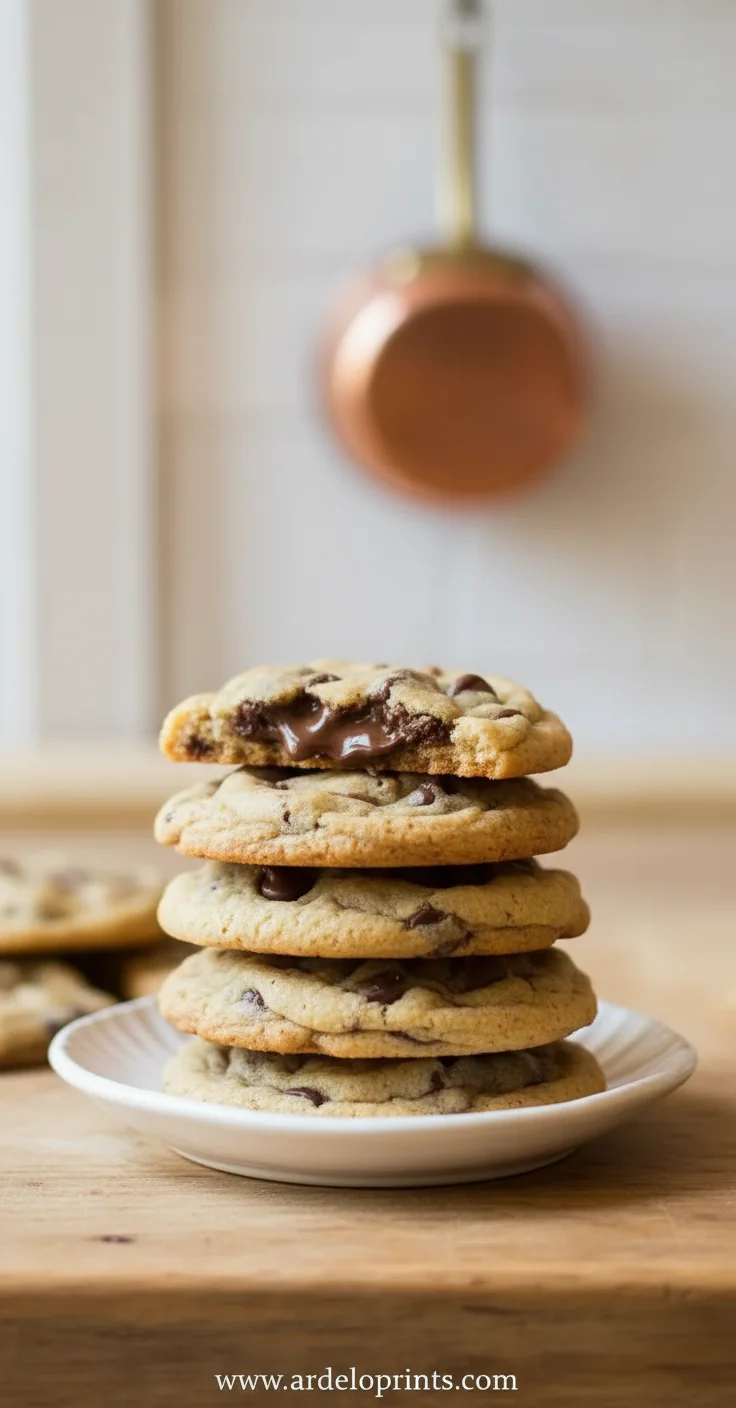 Soft and Chewy Chocolate Chip Cookies - feature image