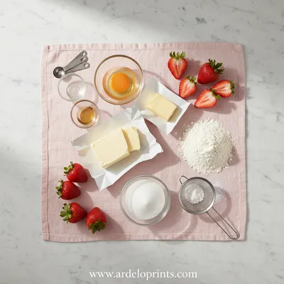 Strawberry Cream Cheese Heart Danishes - cooking process