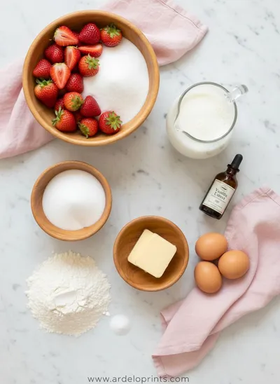Strawberry Milkshake Cookies - cooking process