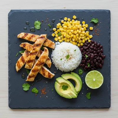 Street Corn Chicken Rice Bowl – 40g Protein in 30 Minutes - cooking process