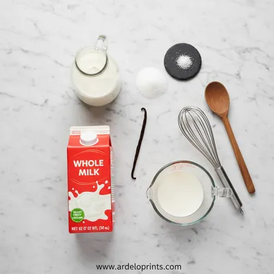 Sweet Cream Ice Cream - cooking process