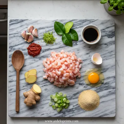 Thai Shrimp Cake Recipe – Easy Thai Appetizer - cooking process