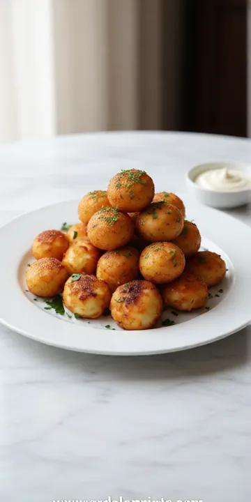Two Ingredient Cottage Cheese Tots - ready to serve