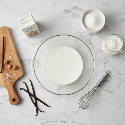 Vanilla Ice Cream – No‑Cook Homemade Recipe - cooking process