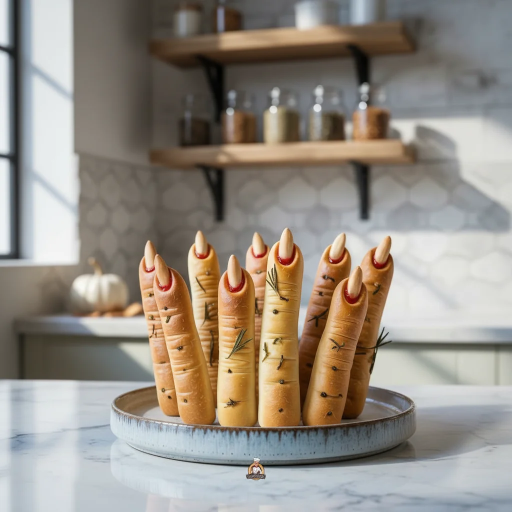 Witch Finger Breadsticks: Spooky Halloween Snack - feature image