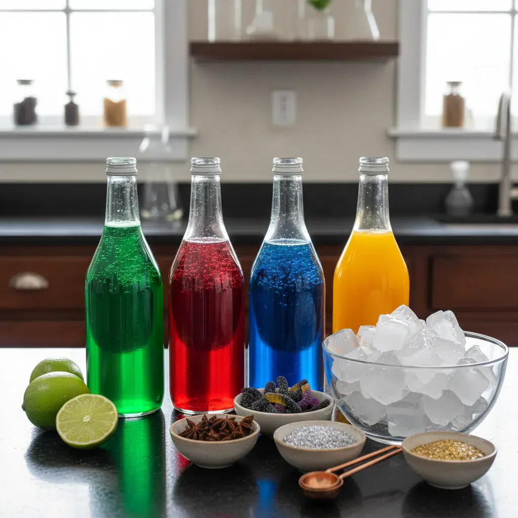 Witch's Potion Punch: Magical Halloween Drink Recipe - ingredients preparation