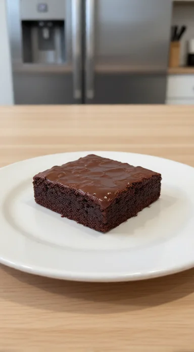 Zero Sugar Brownies with Greek Yogurt - feature image